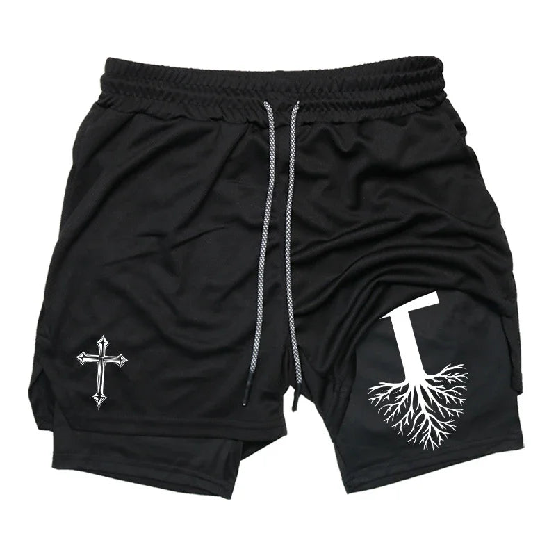 PWRD™ Lion Shorts Military gray