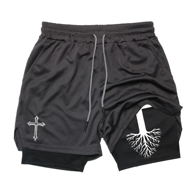 PWRD™ Lion Shorts Military gray