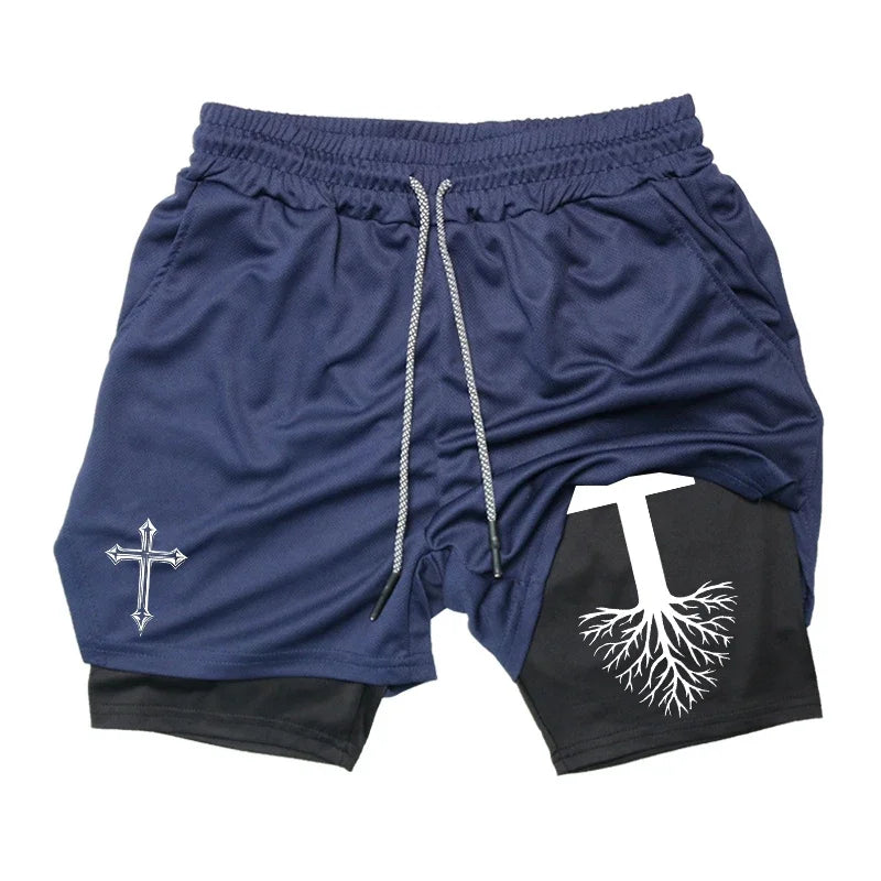 PWRD™ Lion Shorts Military gray