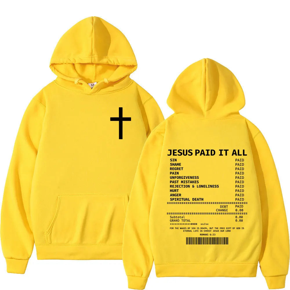 PWRD™ Jesus Paid It All Hoodie