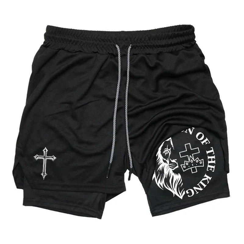PWRD™ Lion Shorts Military gray