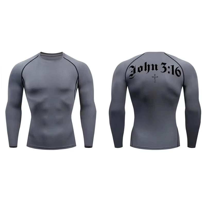 PWRD™ Psalm 3:16 Compression Shirt