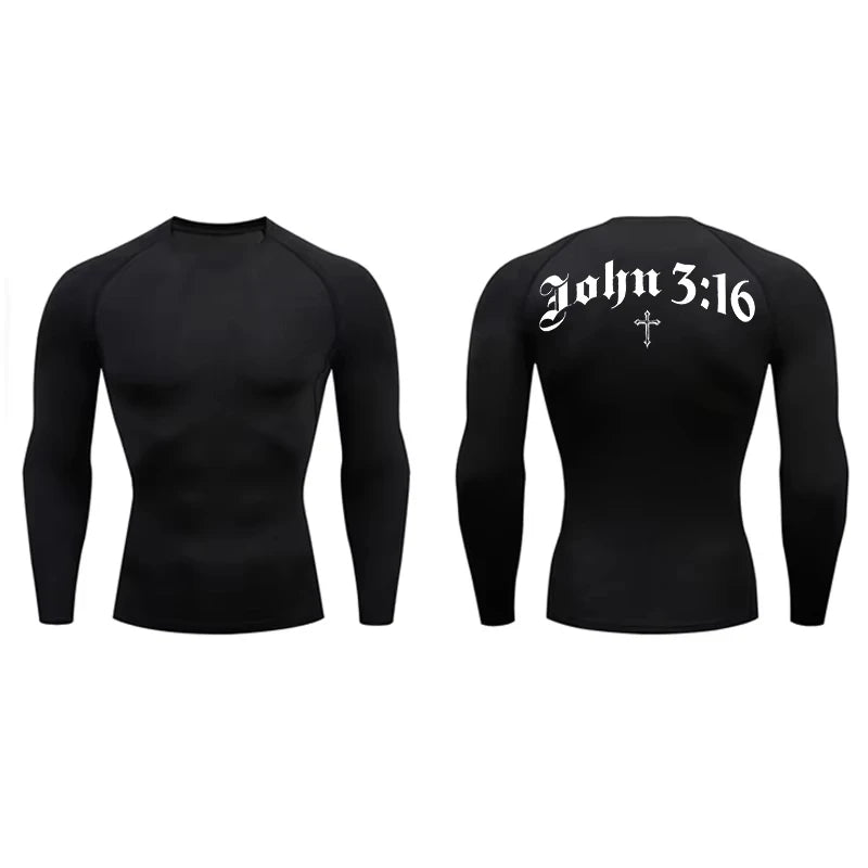 PWRD™ Psalm 3:16 Compression Shirt