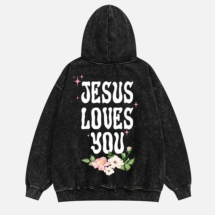 PWRD™ Jesus Loves You Hoodie