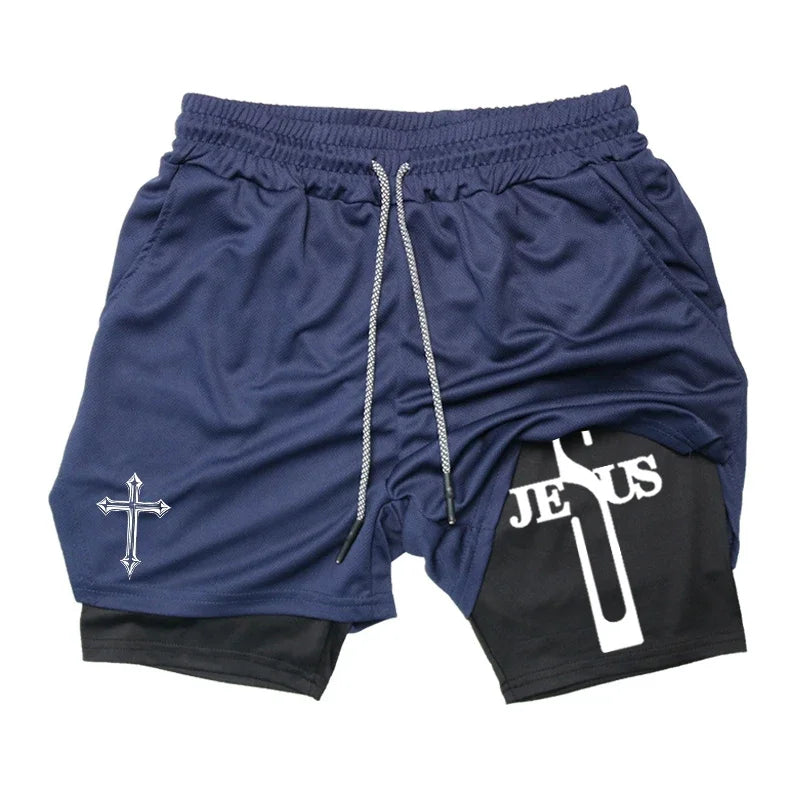 PWRD™ Lion Shorts Military gray