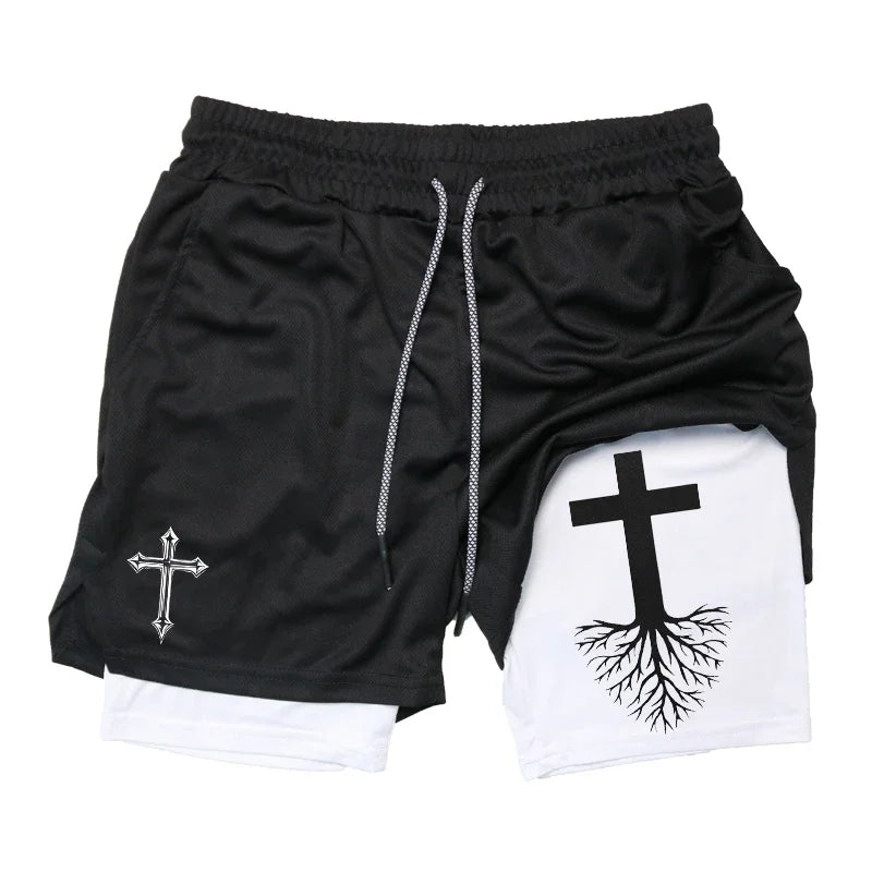 PWRD™ Lion Shorts Military gray